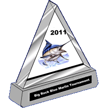 Third Place Blue Marlin - 2011 Big Rock Blue Marlin Tournament